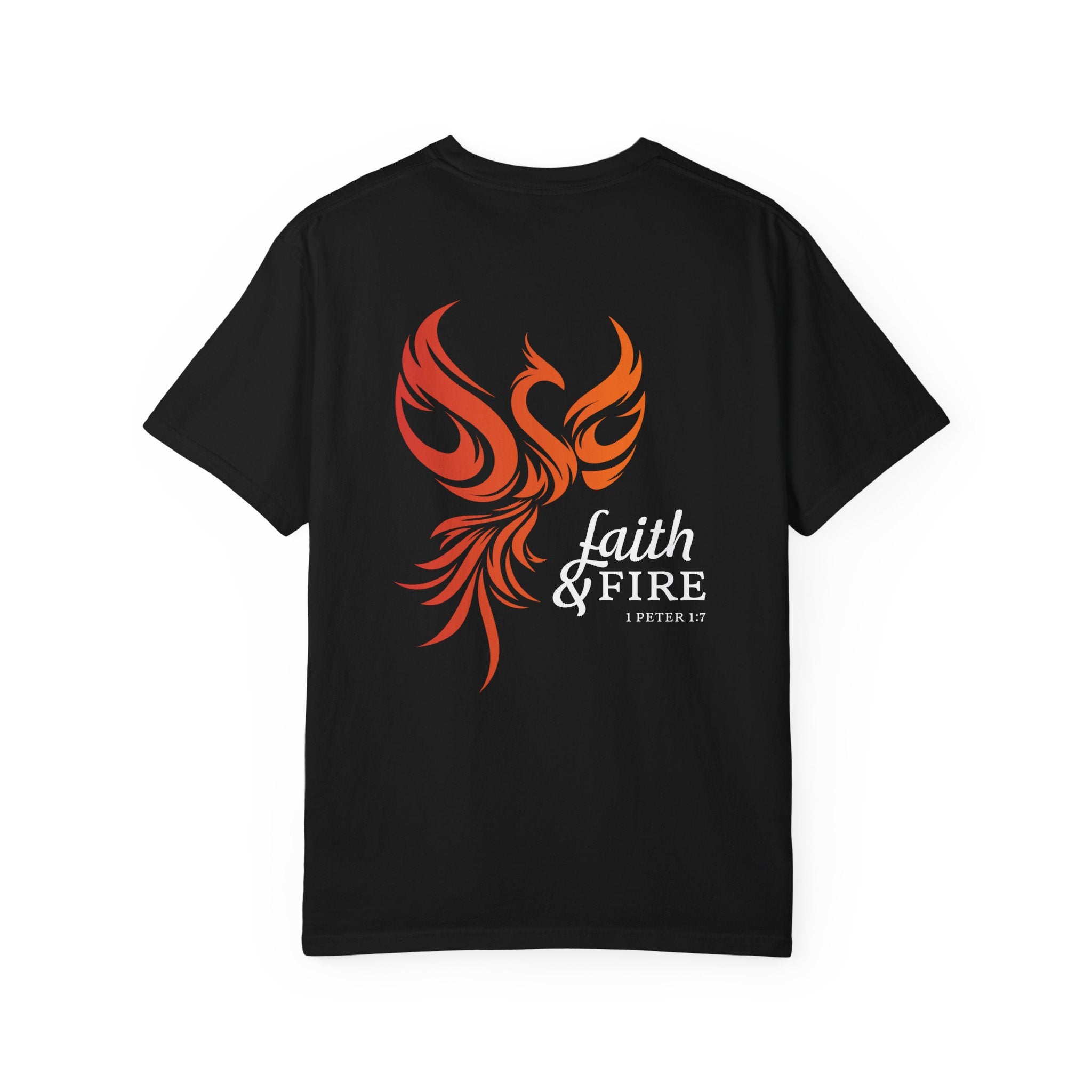 Phoenix Rising Faith & Fire Unisex T-Shirt