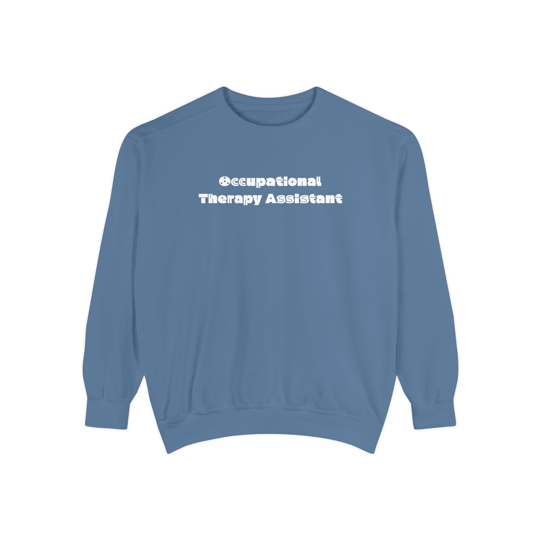 Occupational Therapy Assistant Crewneck Sweatshirt | Retro 70s, Coquette & More | Comfort Colors