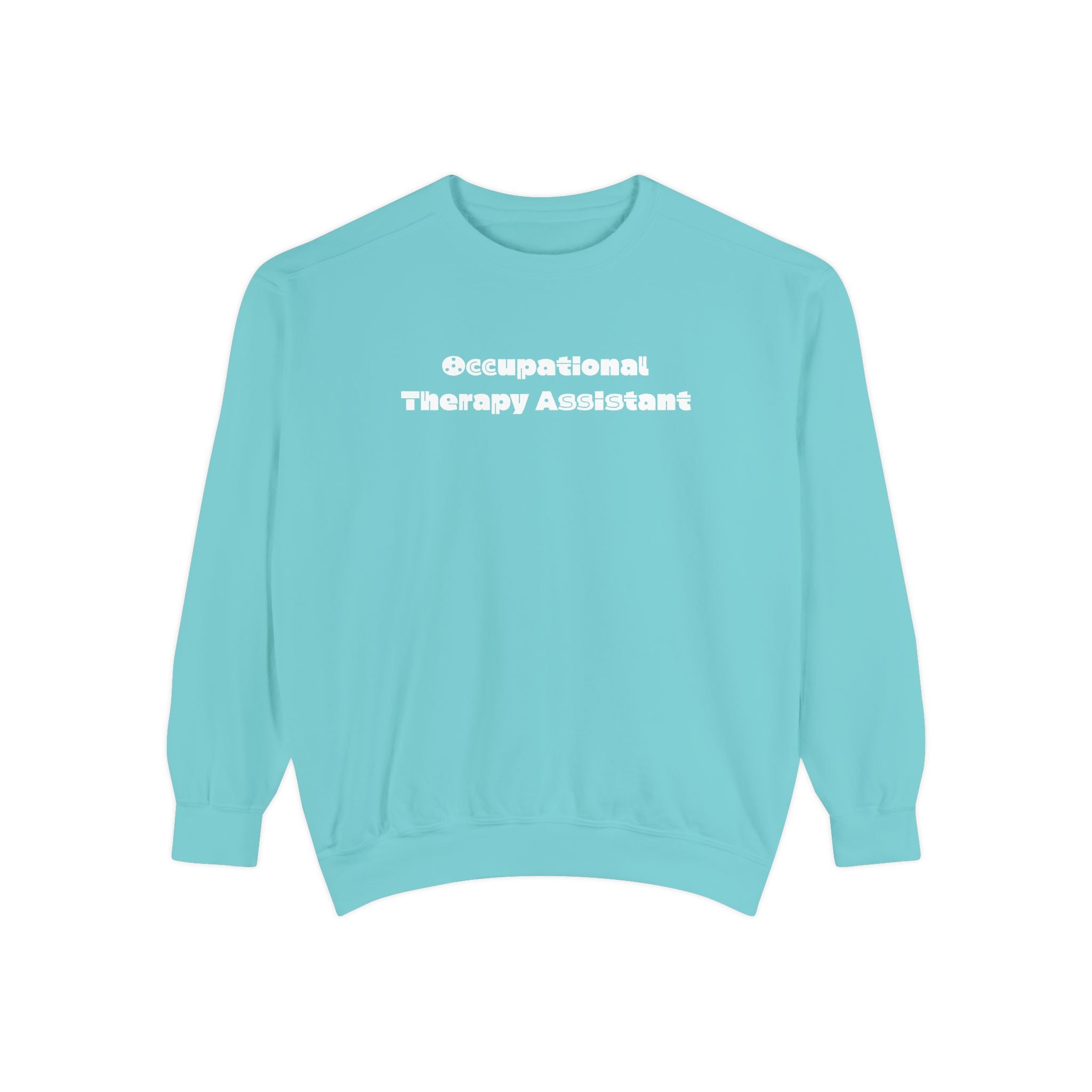 Occupational Therapy Assistant Crewneck Sweatshirt | Retro 70s, Coquette & More | Comfort Colors