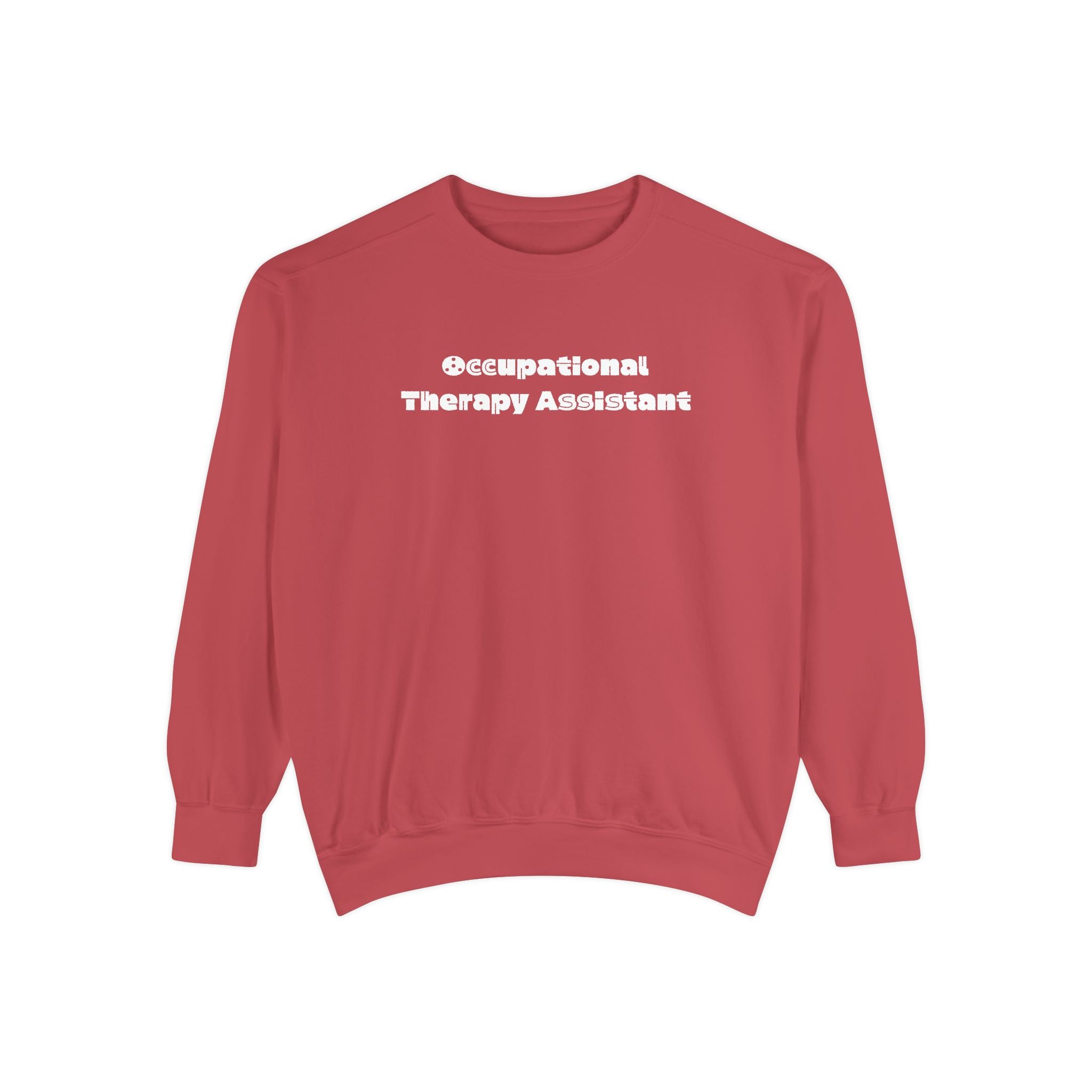 Occupational Therapy Assistant Crewneck Sweatshirt | Retro 70s, Coquette & More | Comfort Colors