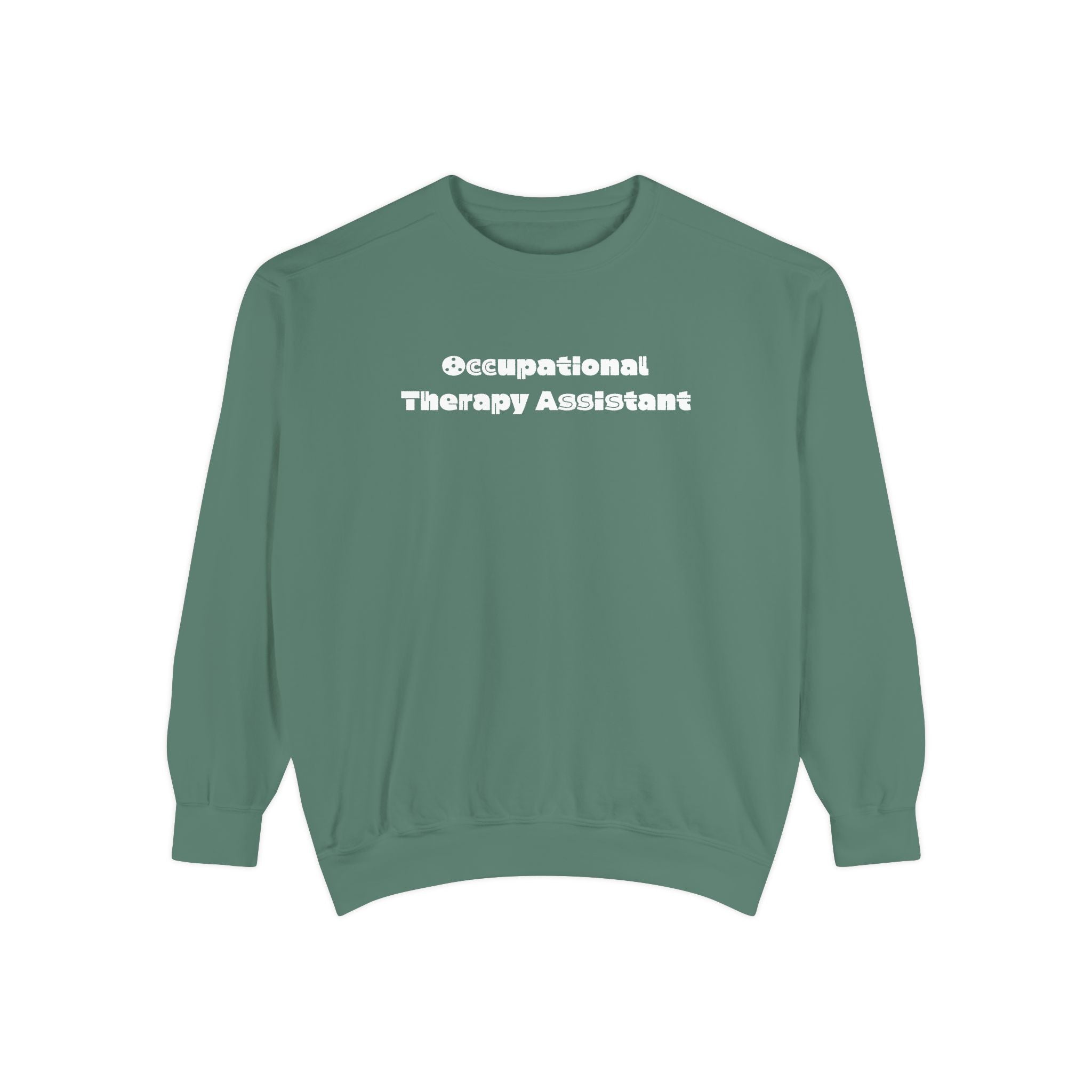 Occupational Therapy Assistant Crewneck Sweatshirt | Retro 70s, Coquette & More | Comfort Colors