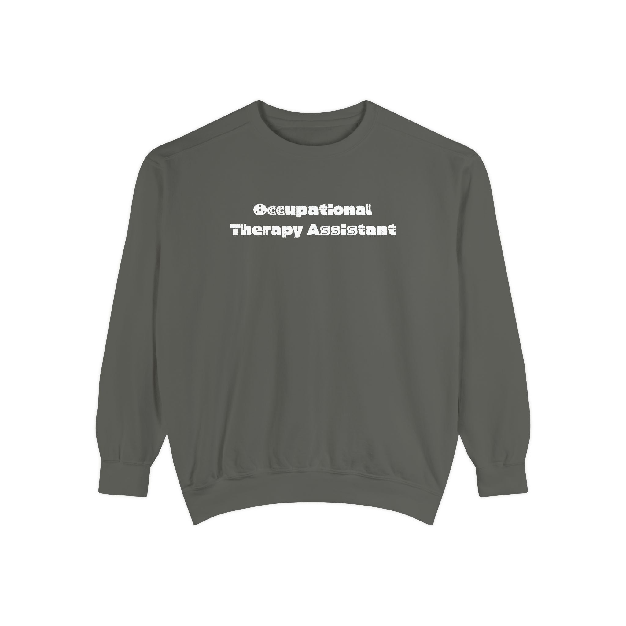 Occupational Therapy Assistant Crewneck Sweatshirt | Retro 70s, Coquette & More | Comfort Colors