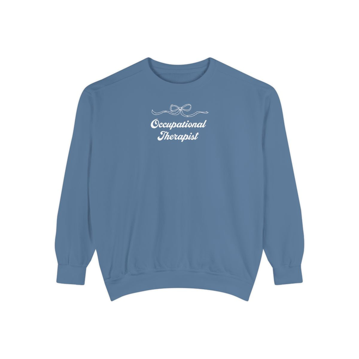 Occupational Therapist Crewneck Sweatshirt | Retro 70s, Coquette & More | Comfort Colors