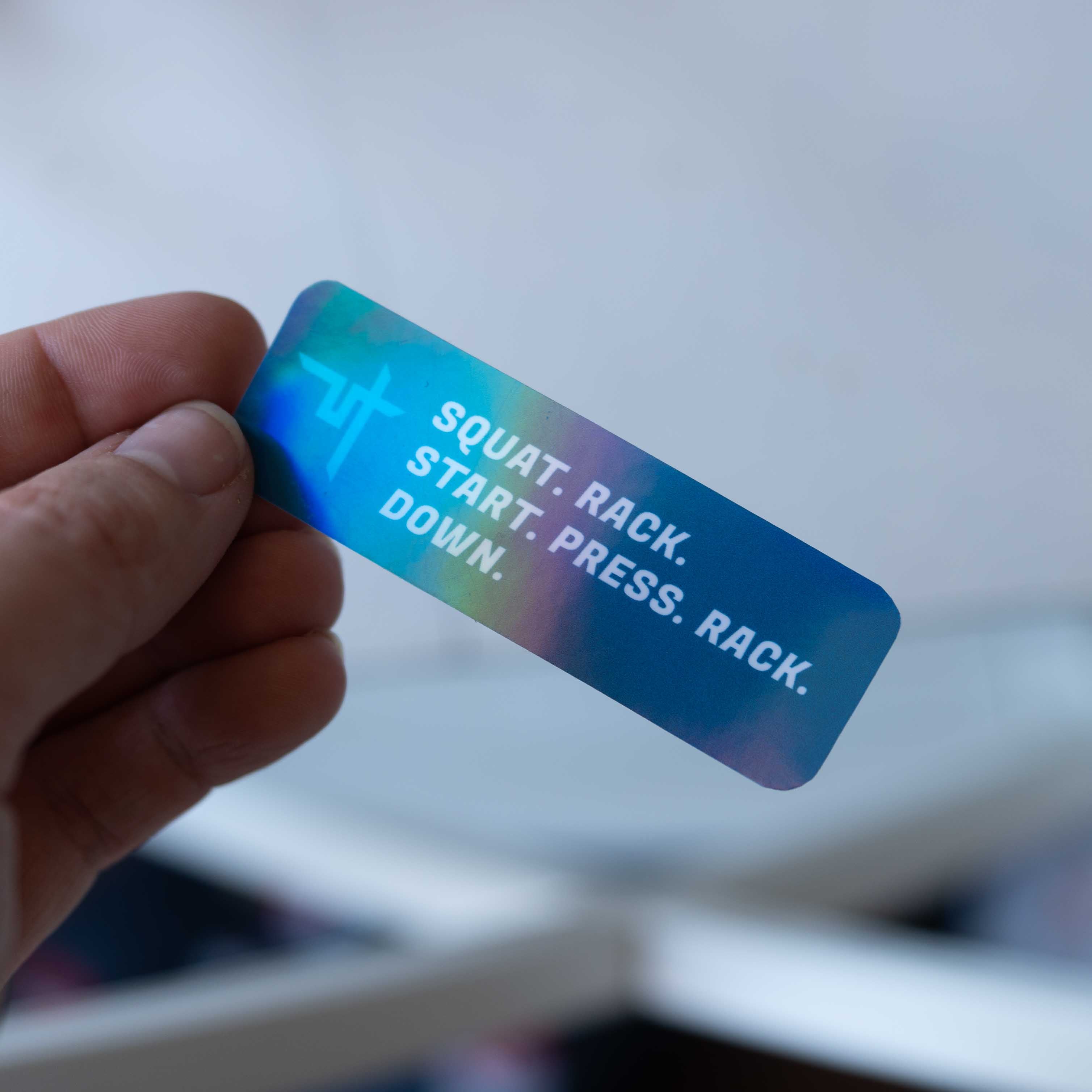 Powerlifting Commands Sticker