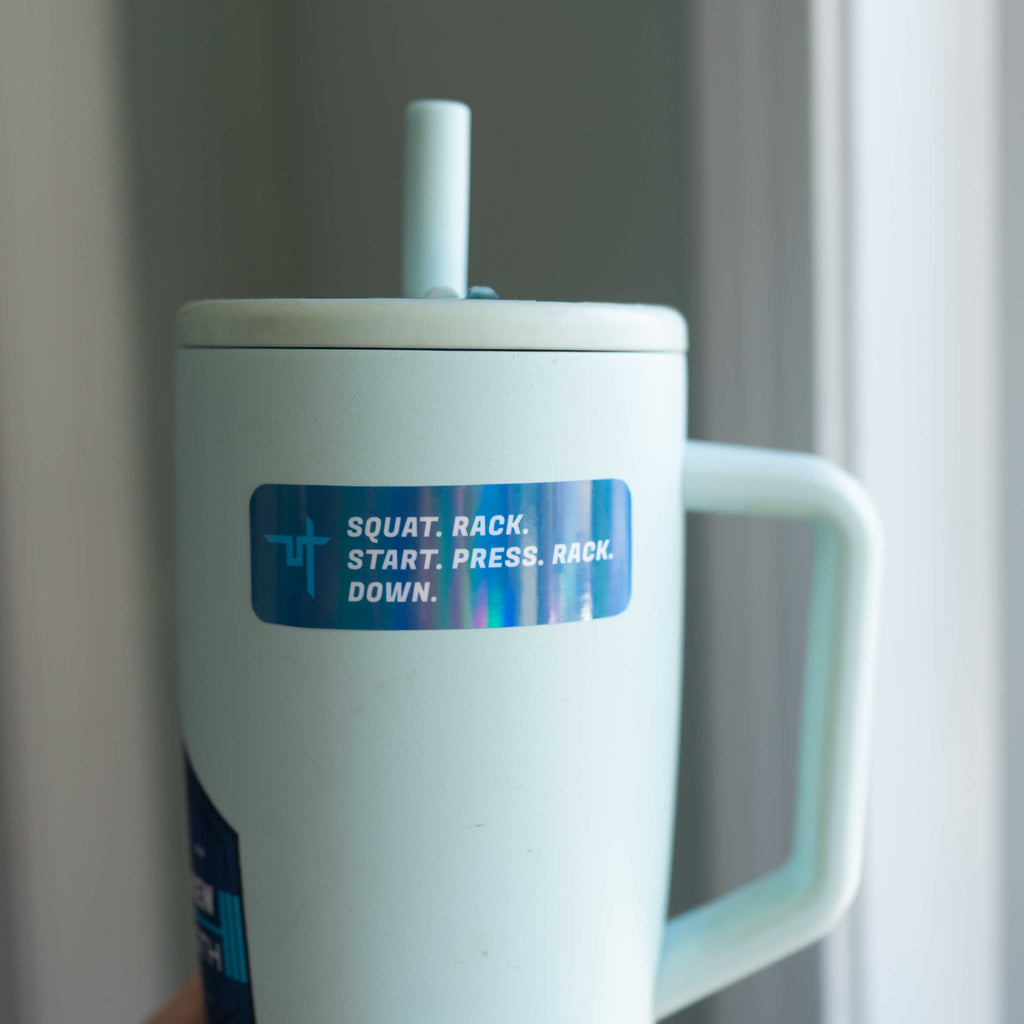 Powerlifting Commands Sticker