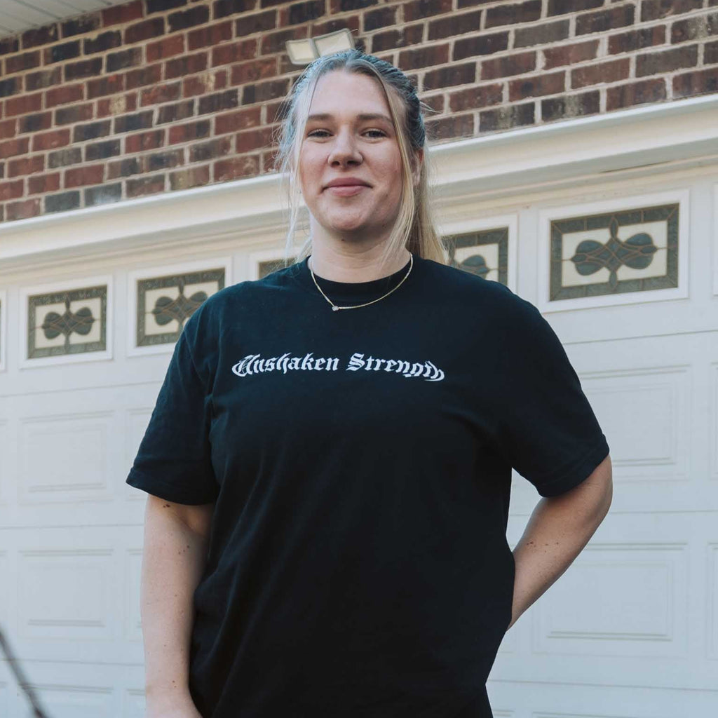 God is my refuge and strength oversized gym tee

Christian faith heavyweight boxy t-shirt

Unshaken Strength scripture gym tee