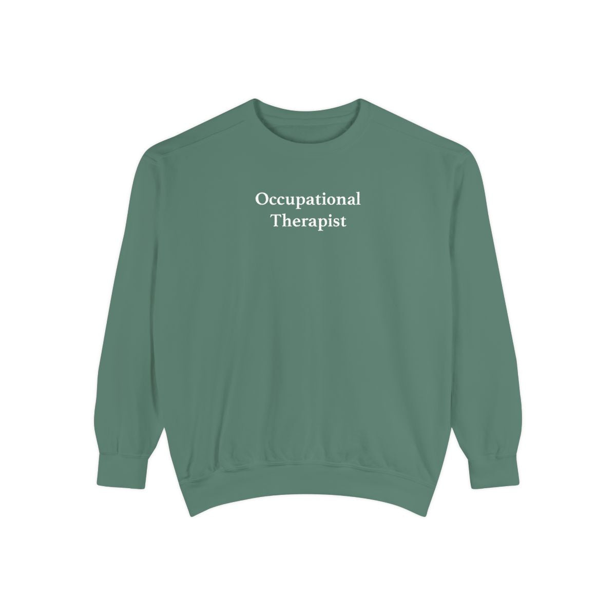 Occupational Therapist Crewneck Sweatshirt | Retro 70s, Coquette & More | Comfort Colors