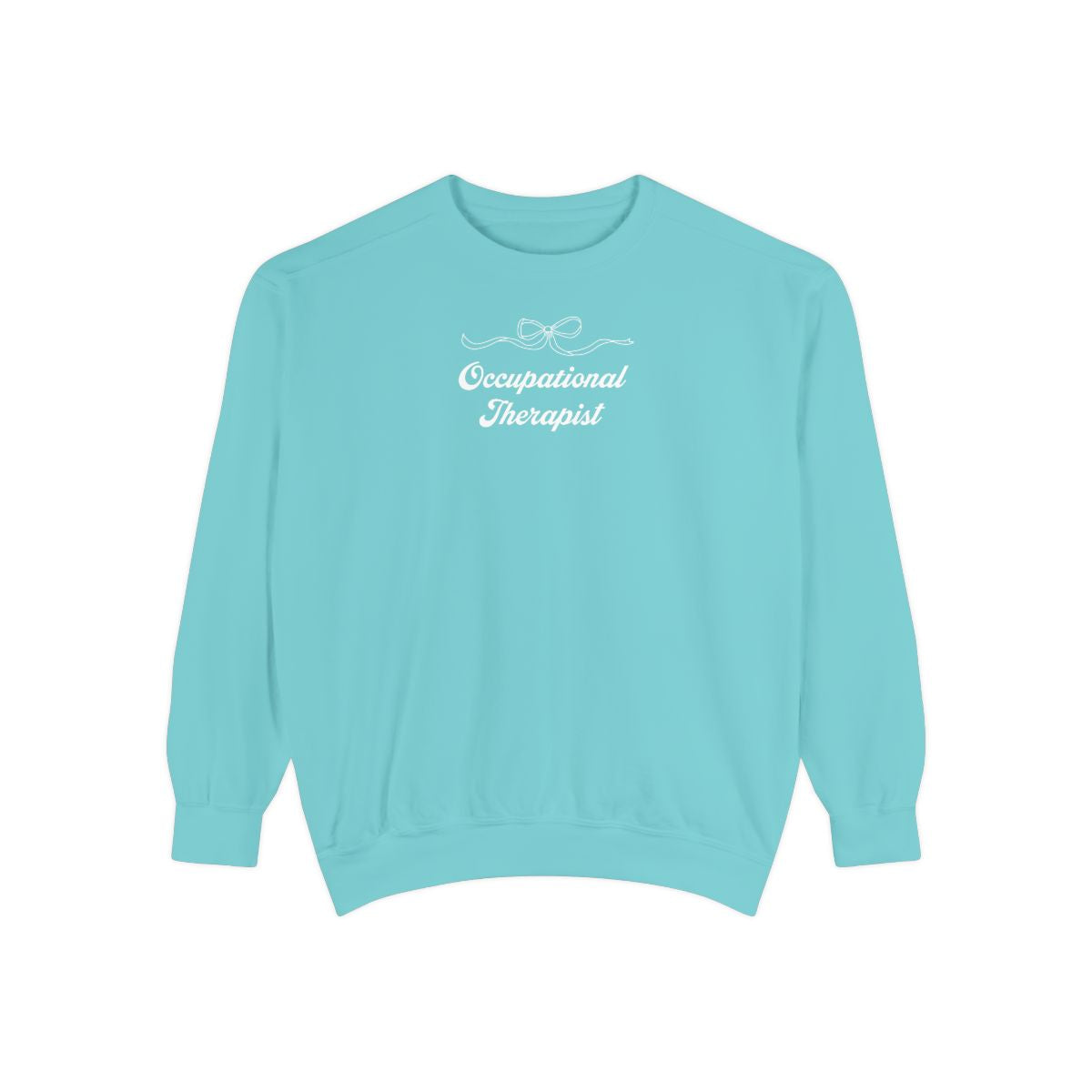 Occupational Therapist Crewneck Sweatshirt | Retro 70s, Coquette & More | Comfort Colors