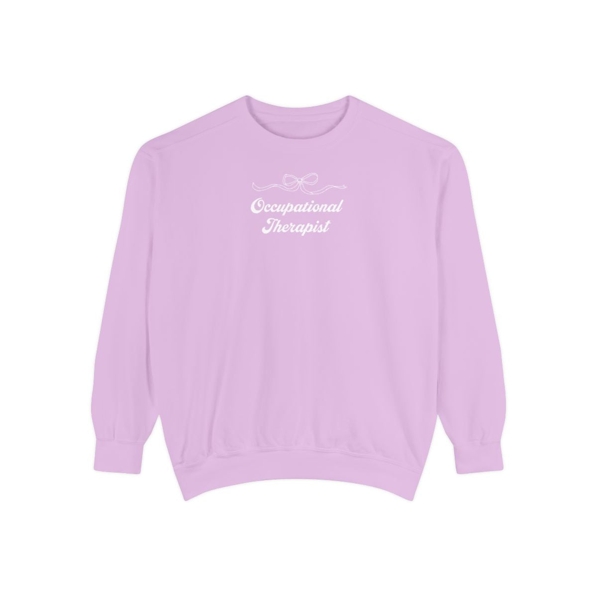 Occupational Therapist Crewneck Sweatshirt | Retro 70s, Coquette & More | Comfort Colors