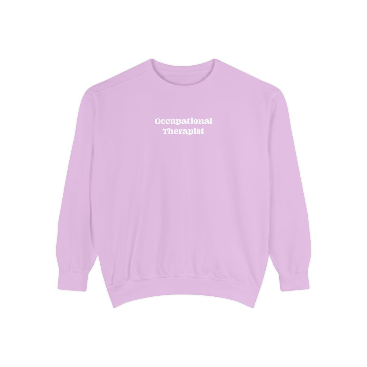 Occupational Therapist Crewneck Sweatshirt | Retro 70s, Coquette & More | Comfort Colors