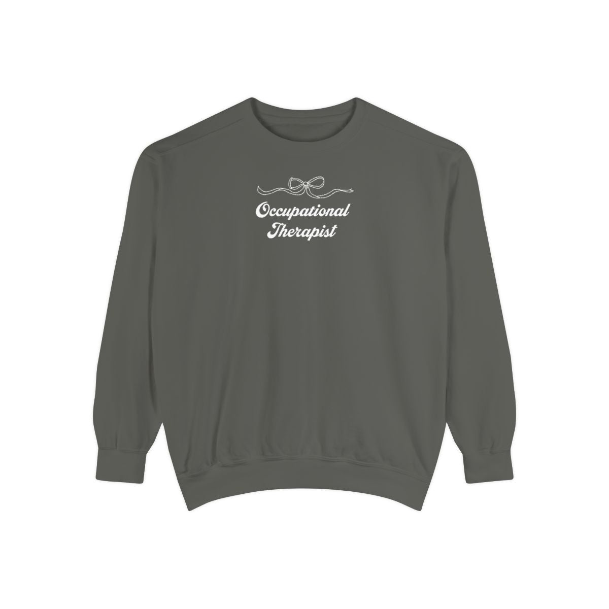 Occupational Therapist Crewneck Sweatshirt | Retro 70s, Coquette & More | Comfort Colors
