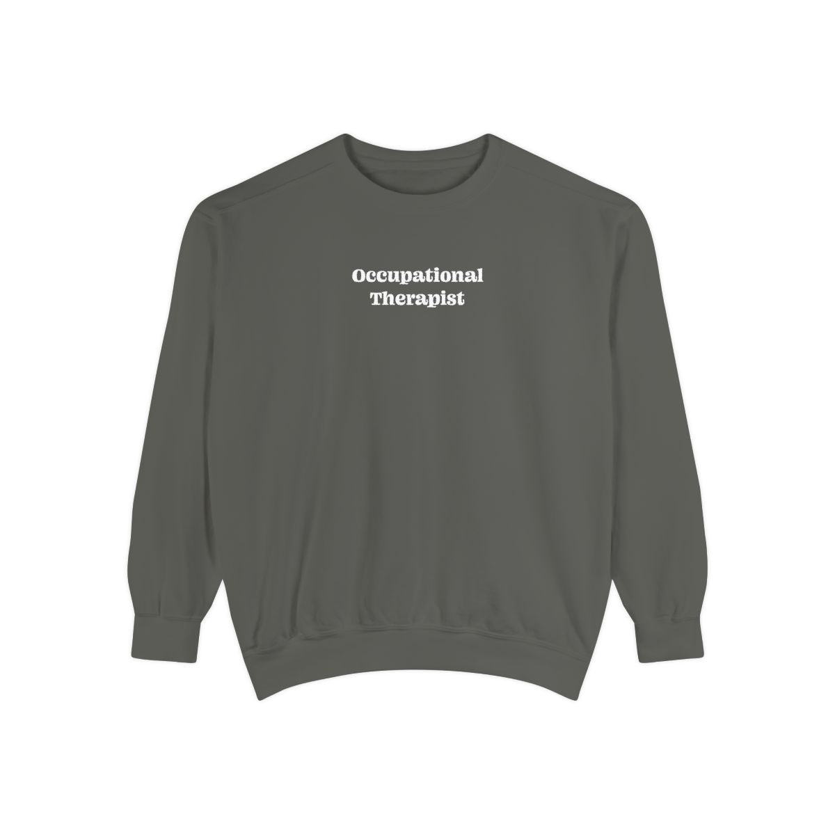 Occupational Therapist Crewneck Sweatshirt | Retro 70s, Coquette & More | Comfort Colors