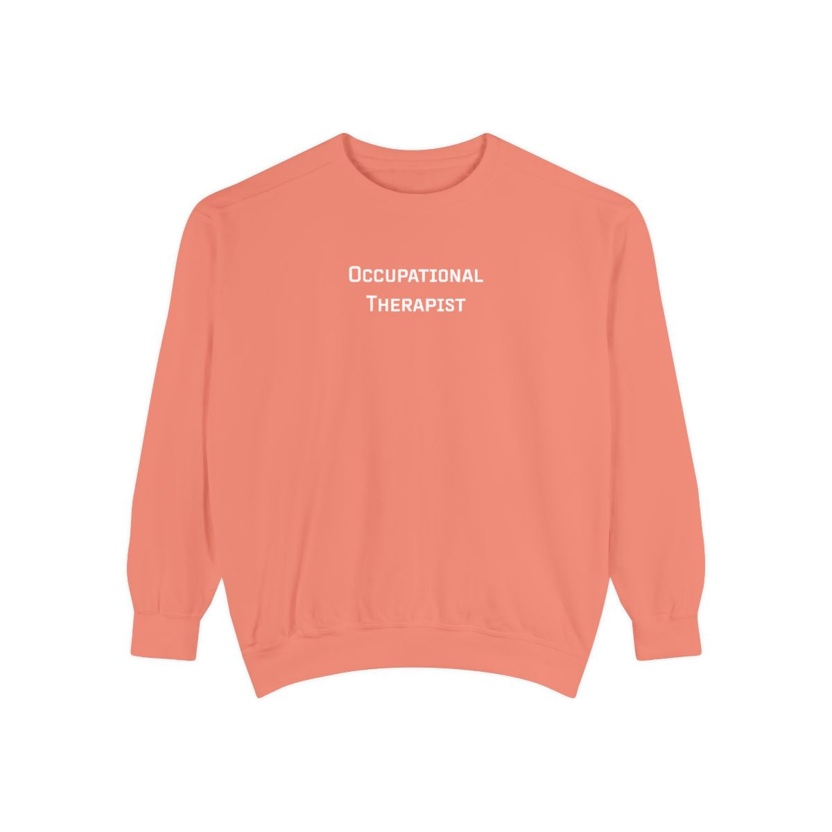 Occupational Therapist Crewneck Sweatshirt | Retro 70s, Coquette & More | Comfort Colors