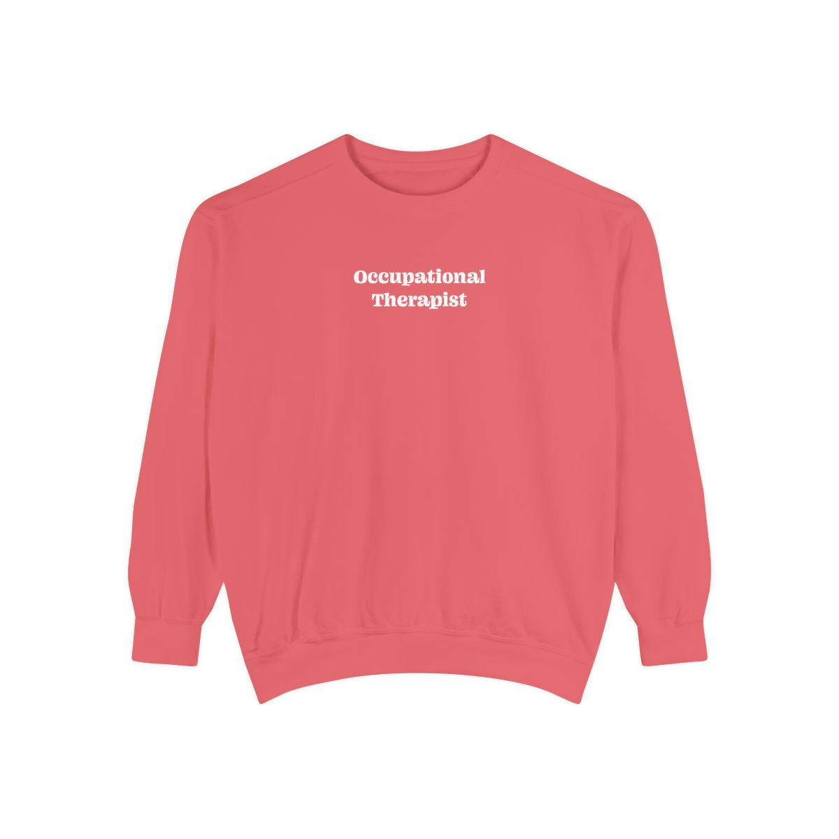 Occupational Therapist Crewneck Sweatshirt | Retro 70s, Coquette & More | Comfort Colors